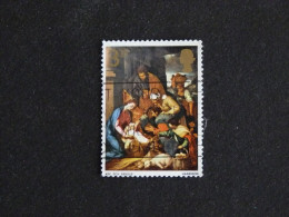 GRANDE BRETAGNE ROYAUME UNI GB UK YT 499 OBLITERE - NOËL CHRISTMAS ADORATION DES BERGERS - Used Stamps