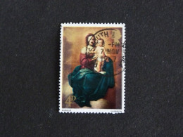 GRANDE BRETAGNE ROYAUME UNI GB UK YT 500 OBLITERE - NOËL CHRISTMAS VIERGE ET ENFANT - Used Stamps