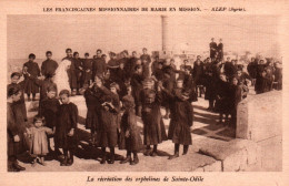 CPA - ALEP - Récréation Des Orphelines De Ste ODILE - Edition Missions Fransiscaines - Syrie