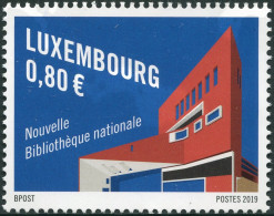 Luxemburgo 2019 Correo 2143 **/MNH Arquitectura /  Bilioteca Nacional.  - Nuevos