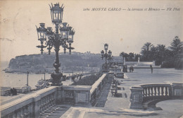 D1909) MONTE CARLO - La Terrasse Et Moncaco OLD 1907 - Monte-Carlo