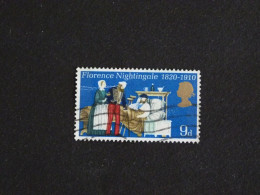 GRANDE BRETAGNE ROYAUME UNI GB UK YT 587 OBLITERE - FLORENCE NIGHTINGALE - Used Stamps