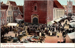 Meppel, Kijkje Op De Meppelermarkt Met Volk (DR) - Meppel