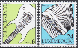 Luxembourg 2000 Musique, Instruments, Guitare, Accordéon, Arts, MNH - Musique