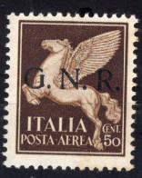 Repubblica Sociale Italiana (1944) - GNR Verona, Posta Aerea, 50 Centesimi ** - Posta Aerea