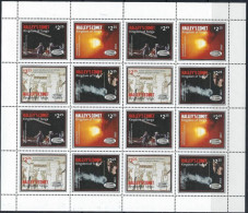 Tonga 2017 Halley's Comet,Satellite,Space,Astronomy,sheet,MNH - Other & Unclassified