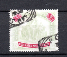 Malaya States 1900 Old Definitive $2.00 Stamp Nice Used - Federated Malay States
