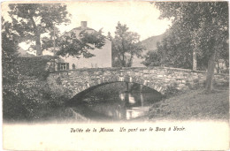 CPA  Carte Postale Belgique Yvoir Un Pont Sur Le Bocq  Début 1900 VM69605 - Yvoir