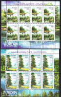 Europa Cept 2001 Belarus 2v 2 Sheetlets ** Mnh (58964) - 2001