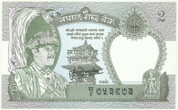 NEPAL - 2 Rupees - ND ( 1981 - 1987 ) - P 29.b - Sign. 13 - UNC. - King Birendra Bir Bikram - Népal