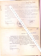 Lot 2 Documents Communaux MEUX 1954 - Decreti & Leggi