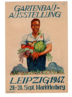 Gartenbau - Austellung 1947 Leipzig Karte - Lettres & Documents