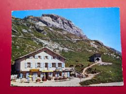 RESTAURANT CHALET LE COL DE LA COLOMBIERE HAUTE SAVOIE VACHE ALPAGE - Hotels & Restaurants