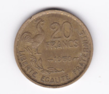 Bele 20 Francs G.Guiraud 1950 4 Faucilles   TTB - 20 Francs