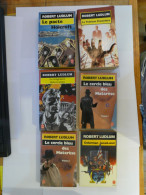 ROBERT LUDLUM - LOT DE 6 LIVRES - OSTERMANN WEEK END LE PACTE HOLCROFT LA VENGEANCE DANS LA PEAU LA TRAHISON PROMETHEE - Wholesale, Bulk Lots