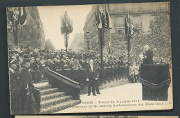 Paris Revue Du 4 Juillet 1918 - Discours De M. Charp Ambassadeur Des états-unis  - Gc 20049 - Guerre 1914-18