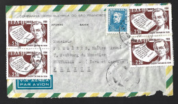 Letter With Stamps Joaquim Caetano, Brazilian Physician And Diplomat. In 1861 Published In French The Treatise "L'Oyapoc - Covers & Documents