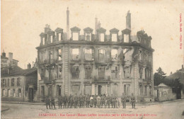 Lunéville * Rue Carnot * Maison Leclerc * Incendiée Par Les Allemands Le 26 Août 1914 * Ww1 - Luneville