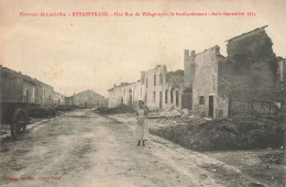 Rehainville * Une Rue Du Village Après Le Bombardement * Août Septembre 1914 * Environs De Lunéville * Ww1 - Autres & Non Classés