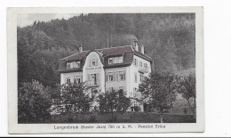 CPA - LANGENBRUCK - (Basler Jura) PENSION ERIKA - Langenbruck