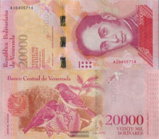 Venezuela Pick-number: 99a Uncirculated 2016 20.000 Bolivares - Venezuela