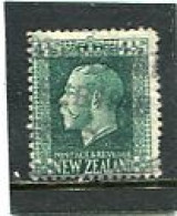 NEW ZEALAND - 1915  4 1/2d  KGV  GREEN   FINE USED  SG 423 - Oblitérés