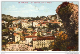 BARJOLS VUE GENERALE PRISE DU ROCHER 1936 (LOT  T16) - Barjols