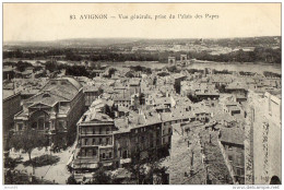 AVIGNON VUE GENERALE PRISE DU PALAIS DES PAPES (LOTU9) - Avignon