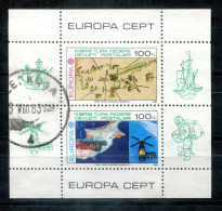 TÜRKISCH-ZYPERN Block 4, Bl.4 Canc. - Europa CEPT 19853, Weltraum. Space, Espace - TURKISH CYPRUS / CHYPRE TURQUE - Gebraucht