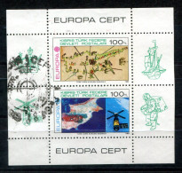 TÜRKISCH-ZYPERN Block 4, Bl.4 Canc. - Europa CEPT 19853, Weltraum. Space, Espace - TURKISH CYPRUS / CHYPRE TURQUE - Usados