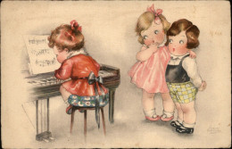 ILLUSTRATEURS - Hannes Petersen - Enfants - Petite Fille Jouant Du Piano - 1933 - Petersen, Hannes