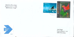 Portugal Cover With WWF Stamp - Storia Postale