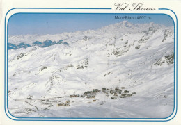 VAL THORENS. - Vue Générale Et Le Mont-Blanc. CPM  RARE - Val Thorens