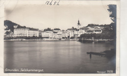 D1954) GMUNDEN  - Salzkammergut - Monopol 7572 - Sehr Alte FOTO AK - Gmunden