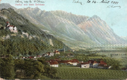 LIECHTENSTEIN,OBERLAND,VADUZ,terre Agricole,eglise,1911 - Liechtenstein