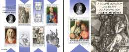 Guinea 2023, Art, Durer, 4val In BF +BF - Gravures