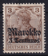 GERMAN OFFICES IN MAROCCO 1905 - MH - Mi 47 - Deutsche Post In Marokko