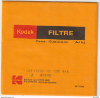 Filtre Kodak 101,6 X 101,6 Mm Acetate CC 20Y 4X4 3 09405 - Materiaal & Toebehoren