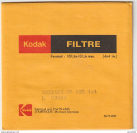 Filtre Kodak 101,6 X 101,6 Mm Acetate CP 20R 4X4 L 09567 - Matériel & Accessoires