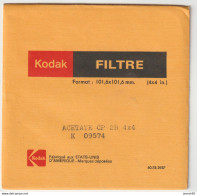 Filtre Kodak 101,6 X 101,6 Mm Acetate CP 2B 4X4 K 09574 - Matériel & Accessoires