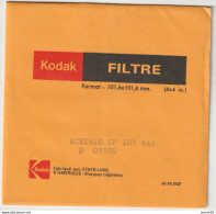 Filtre Kodak 101,6 X 101,6 Mm Acetate CP 10Y 4X4 D 09560 - Materiaal & Toebehoren