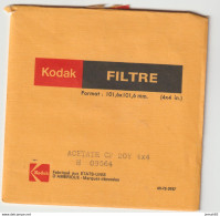 Filtre Kodak 101,6 X 101,6 Mm Acetate CP 20Y 4X4 H 09564 - Materiaal & Toebehoren