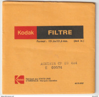 Filtre Kodak 101,6 X 101,6 Mm Acetate CP 2B 4X4 K 09574 - Materiaal & Toebehoren