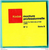 KODAK Monture Professionnelle Pour Filtres Gélatine N°2 SÉRIE B 40B - Supplies And Equipment