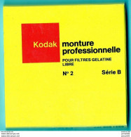 KODAK Monture Professionnelle Pour Filtres Gélatine N°2 SÉRIE B 75 - Matériel & Accessoires