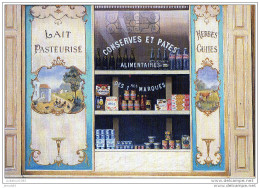 VITRINE DE PARIS (huile Sur Toile Par André Renoux) (LOT N11) - Magasins