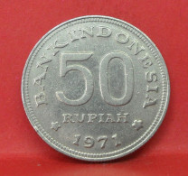 50 Rupiah 1971 - TTB - Pièce De Monnaie Indonésie - Article N°6352 - Indonésie