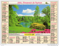 CALENDRIER L ALMANACH DU FACTEUR 1998 - Grand Format : 1991-00