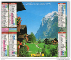 CALENDRIER L ALMANACH DU FACTEUR 1995 - Groot Formaat: 1991-00