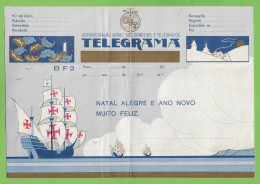 História Postal - Filatelia - Telegrama - Telegram - Natal - Christmas - Noel - Philately Ilustração Ilustrador Portugal - Lettres & Documents